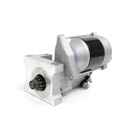 Top Street Performance 1.9 HP Mini Starters JM7007BK Starter, Mini, HP, Nippondenso Style, Standard Rotation, Black, 4.1:1 Gear Reduction, Inline/Staggard Bolt Pattern, Chevy, Each