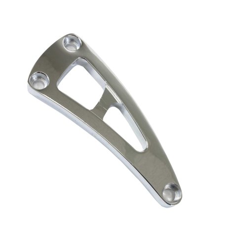 Top Street Performance Alternator Brackets JM9103C ALUMINUM ALTERNATOR BRACKET KIT - CHEVY BB, LONG WATER PUMP, PASSENGER SIDE, CHROME