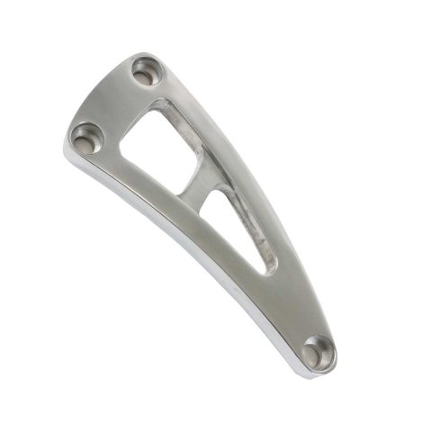 Top Street Performance Alternator Brackets JM9103P ALUMINUM ALTERNATOR BRACKET KIT - CHEVY BB, LONG WATER PUMP, PASSENGER SIDE, POLISHED
