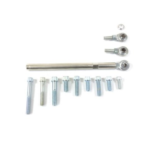 Top Street Performance Alternator Brackets JM9104C ALUMINUM ALTERNATOR BRACKET KIT - CHEVY BB, SHORT WATER PUMP, DRIVER SIDE, CHROME