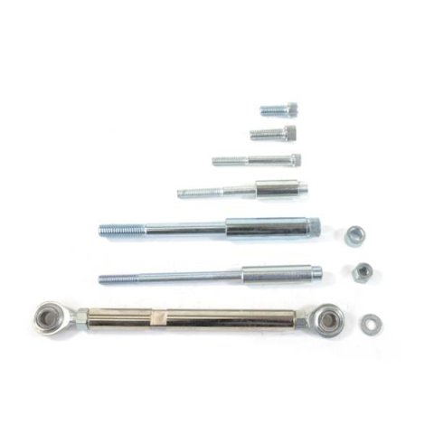 Top Street Performance Alternator Brackets JM9112C Bracket, Passenger Side, Billet Aluminum, Chrome, Ford, Lincoln, Mercury, 351 Windsor, Kit
