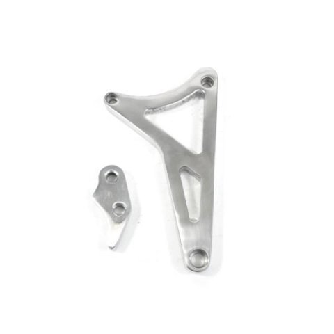 Top Street Performance Alternator Brackets JM9112P Bracket, Passenger Side, Billet Aluminum, Polished, Ford, Lincoln, Mercury, 351 Windsor, Kit