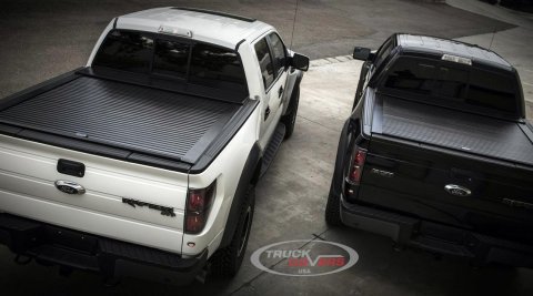 Truck Cover USA American Roll Tonneau Covers CR202 Covers, Roll, Retractable, Hard Style, Aluminum, Black Textured, 6.75 ft. Bed Length, Chevrolet, GMC, Each