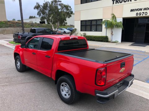 Truck Cover USA American Roll Tonneau Covers CR263 Covers, Roll, Retractable, Hard Style, Aluminum, Black Textured, 6 ft. Bed Length, Chevrolet, GMC, Each