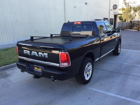 Truck Cover USA American Roll Tonneau Covers CR303 Covers, Roll, Retractable, Hard Style, Aluminum, Black Textured, 6 ft. Bed Length, Dodge, Ram, Each