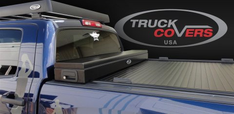 Truck Cover USA American Work Jr. Covers CRJR303 Tonneau Covers, Covers, Retractable, Hard Style, Aluminum, Black Textured, 6 ft. Bed Length, Dodge, Ram, Each