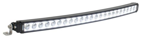 Vision X XPL Curved Halo Series 8,614 Lumens 30 Inch LED Light Bar 2530717 Auxiliary Lights, Bar, 30.00 in., Rectangular, 23 White LEDs, Aluminum Housing, Black, 115 Watts, Lumens, Each
