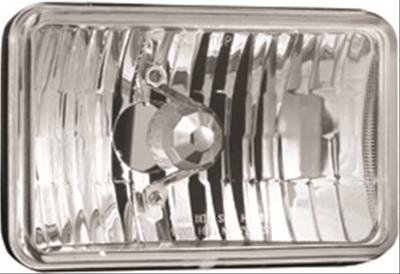 Vision X Diecast OEM Replacement Sealed Beam Headlight Conversions 4004016 Replacement, Rectangular, 4.000 in. Height, 6.000 in. Width, Each