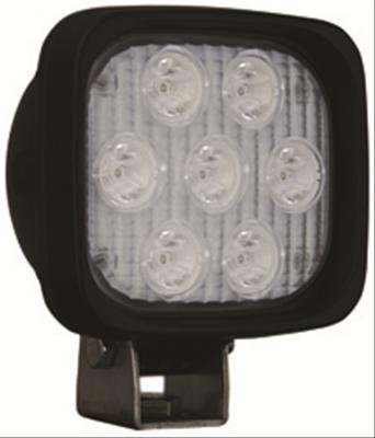 Vision X Utility Market Xtreme Series LED Lights 4004726 Auxiliary 4" SQUARE UTILITY MARKET XTREME BLACK 7 5W LED'S 10° NARROW