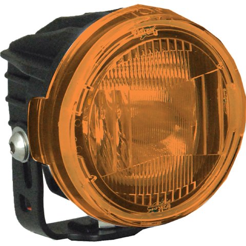 Vision X Lighting Light Covers 9889757 Auxiliary OPTIMUS ROUND SERIES PCV YELLOW COVER EURO BEAM