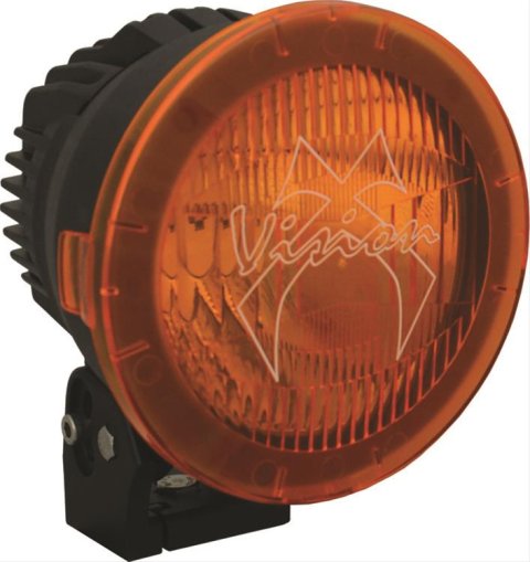 Vision X Lighting Light Covers 9895734 6.7-IN. CANNON PCV COVER YELLOW SPOT/EURO COMBO PATTERN