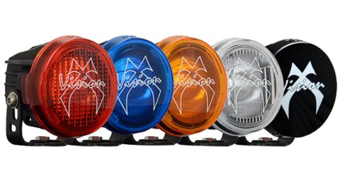 Vision X Lighting Light Covers 9896656 Auxiliary 4.5 CANNON PCV YELLOW COVER COMBO BEAM
