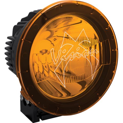 Vision X Lighting Light Covers 9896694 Auxiliary 8.7" CANNON PCV COVER YELLOW COMBO BEAM