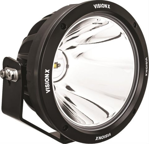 Vision X LED Cannon Series Auxiliary Lights 9907550 Lights, Canon Series, Driving, 8.7 in.Round, Black Housing, Clear Lens, 100 watts, Each