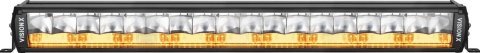 Vision X Shocker Series 10,650/19,260 Lumens 30 Inch LED Light Bar 9932972 Bar, Dual Mode, 30.00 in., Rectangular, 18 White/Amber LEDs, Aluminum Housing, Black, 220.0/195.0 Watts, Lumens, Each