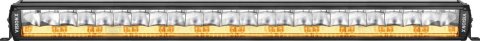 Vision X Shocker Series 14,200/25,680 Lumens 40 Inch LED Light Bar 9932989 Bar, Dual Mode, 40.00 in., Rectangular, 24 White/Amber LEDs, Aluminum Housing, Black, 300.0/250.0 Watts, Lumens, Each
