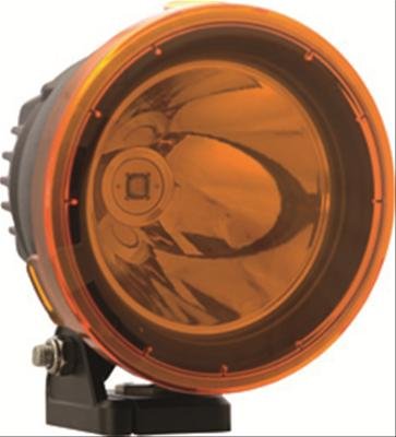 Vision X Auxiliary Light Spot Beam Covers 9157726 Covers, Beam, Round, Polycarbonate, Yellow, Logo, 4.500 in. Diameter, Each