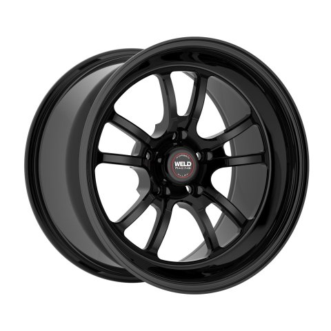 Weld Racing RT-S S70 Forged Aluminum Black Anodized Wheels 17x7.5 Wheels, RT-S, S70; 17x7.5" BLK MED PAD 5x4.5" BP 3.3"BS
