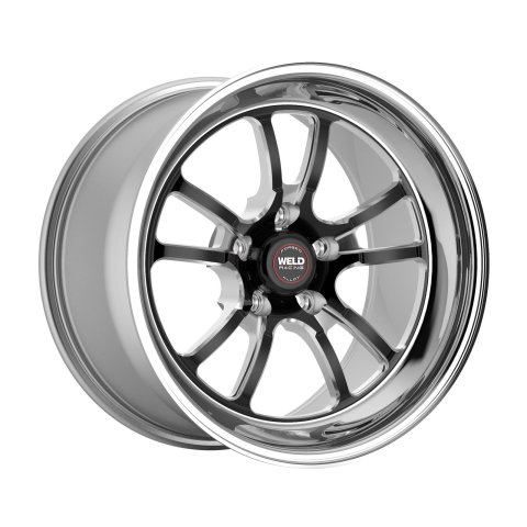 Weld Racing RT-S S70 Forged Aluminum Black Anodized Wheels 17x11 Wheels, RT-S, S70; 17x11" BLK MED PAD 5x4.75" BP 8.8"BS