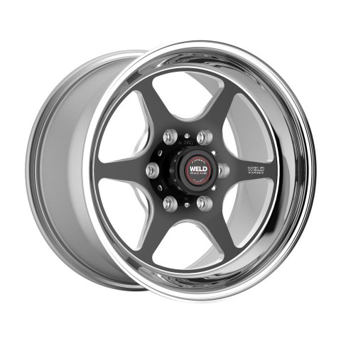 Weld Racing Wheels 79LB7090E52A Wheel, 17x9.0 Black S79 HD 6x5.5 5.2 BS (+5mm)