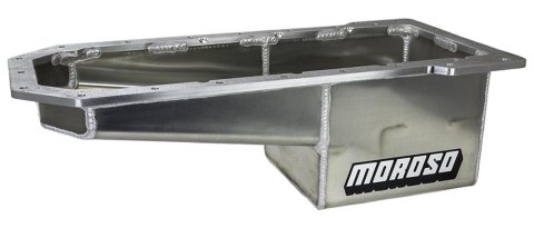 Moroso Chrysler 5.7L/6.1L/6.4L Gen III HEMI External Wet Sump 7.5in Deep Aluminum Oil Pan