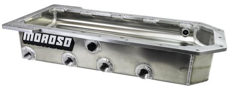 Moroso Chrysler 5.7L/6.1L/6.4L Gen III HEMI Dry Sump 4 P/U Passenger Side Aluminum Oil Pan