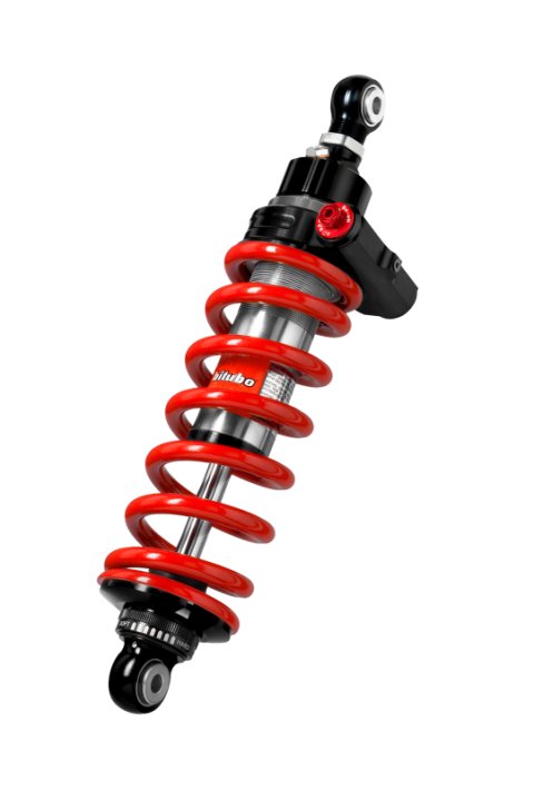 Bitubo XZE8 Monoshocks Adj.: Hydraulic Spring Preload, Reb., Shorter & Adj. Length (Std -30mm)