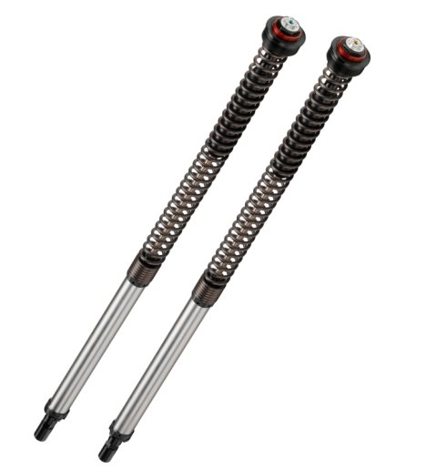 Bitubo JBHV2 Cartridge Adjustable: Spring Preload, Rebound, Compression + 2 Lt. Oil, Red Ring