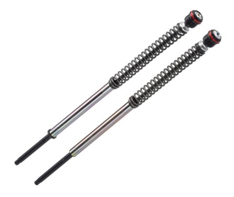 Bitubo JBH0 Pressurized Cartridge Adj.: Spring Preload, Rebound, Comp., w/o Oil, Red Ring