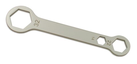 CruzTOOLS Combo Axle Wrench 14mm x 22mm x 32mm