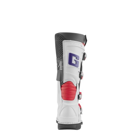 Gaerne GXJ Boot White/Red/Purple Size Youth - 6