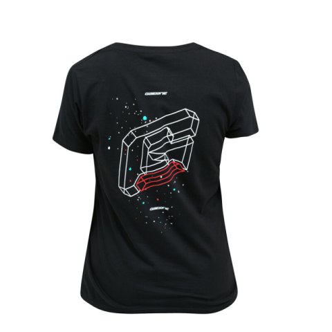 Gaerne G.Strive Tee Shirt Lady Gravel Black Size - Medium