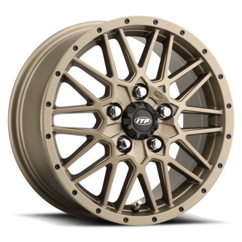 ITP Hurricane 15x7 / 4x137 BP / 4+3 Offset Bronze Wheel