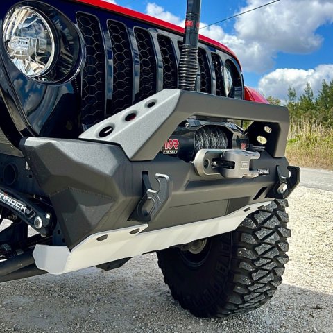 Rival 2018-2025 Jeep Wrangler Front Aluminum Bumper