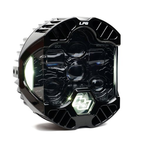 Baja Designs DOT LP6 LED Auxiliary Light Pod (Clear DRL) - Single