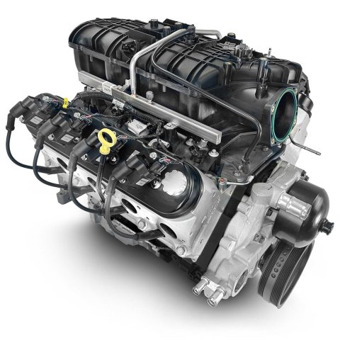 BluePrint Engines Crate PSLS37640CTF GM LS Truck Compatible 376 c.i. Pro Series Engine - 495 Horsepower - Base Dressed - No ECU / Harness