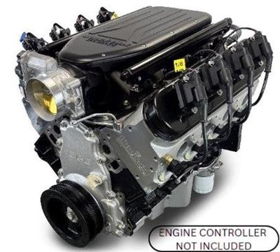 BluePrint Engines Pro Series Chevy LS 376 C.I.D. 510 HP EFI Base Dressed Long Block Crate PSLS37680CTF GM Compatible c.i. Engine - Horsepower - - No ECU / Harness