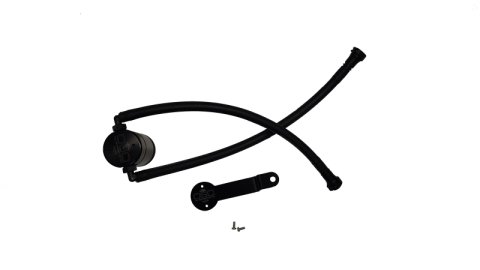 J&L 14-18 Chevy Silverado 1500 / 14-18 GMC Sierra 1500 4.3L V6 Oil Separator - Black Anodized