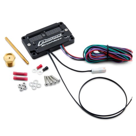 Proform Variable Speed Brushless Fan Controllers 69597 Controller, Digital, Adjustable, 3/8 in. NPT. Thread-In Sensor, Probe Sensor, 70 to 220 Degrees F, Single/Dual Fan, Wiring Harness Included, Each