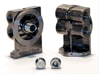WIX Filters Remote Oil Filter Mounts WIX-24764 Mount, Remote, Single Filter, 3/4-16 in., Cast Aluminum, Natural, Each