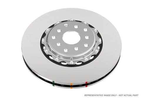 DBA Group A CV 5000 Series Slotted Front Left Ring
