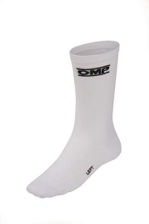 OMP Tecnica Socks White Size S