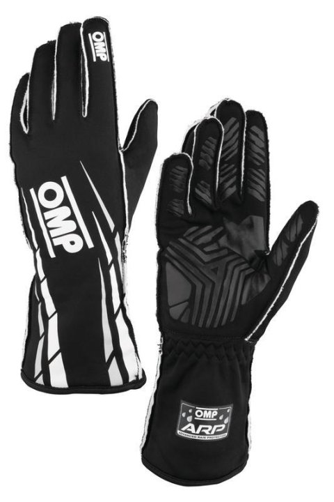 OMP Arp Gloves Black Size Xs