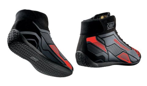 OMP Omp Sport Shoes Fia 8856-2018 Black / Red Sz 47