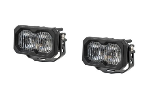 Diode Dynamics C2 2.0 Max White SAE Fog/Wide Standard ABL (Pair)
