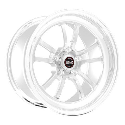 Weld S70 15x10 / 5x115 BP / 6.5in. BS Black Wheel - Non-Beadlock