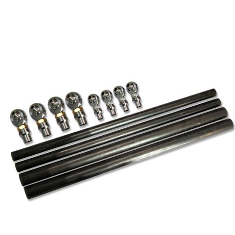 Artec Industries 4 Link Tube And End Kit: 7/8 Upper Rod Ends And 1 1/4Lower Rod Ends