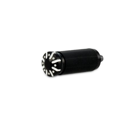 Burly Brand Universal Hawk Toe Peg Billet - Black Machined