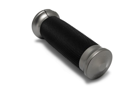 Performance Machine 24-25 Touring, 2025 Softail TBW Contour Handle Grip Set - Gun Metal Gray