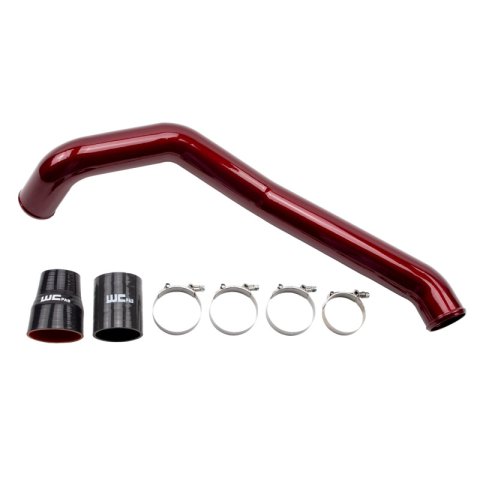Wehrli 04.5-10 Chevrolet 6.6L LLY/LBZ/LMM Duramax Driver Side 3in Intercooler Pipe - Flat Black
